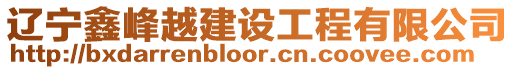 遼寧鑫峰越建設(shè)工程有限公司