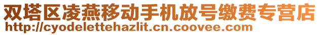 雙塔區(qū)凌燕移動手機放號繳費專營店