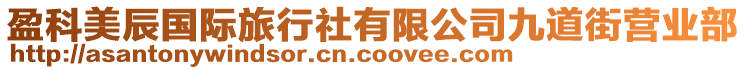 盈科美辰國際旅行社有限公司九道街營業部
