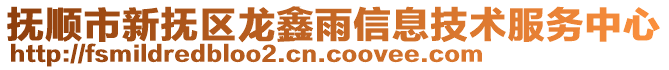 撫順市新?lián)釁^(qū)龍鑫雨信息技術(shù)服務(wù)中心