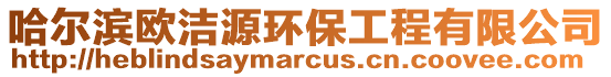 哈爾濱歐潔源環(huán)保工程有限公司