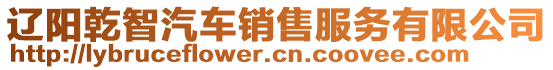 遼陽(yáng)乾智汽車(chē)銷(xiāo)售服務(wù)有限公司