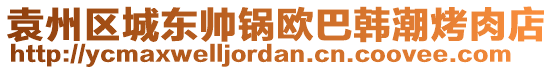 袁州區(qū)城東帥鍋歐巴韓潮烤肉店