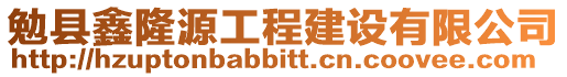 勉县鑫隆源工程建设有限公司