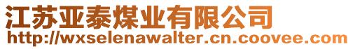 江蘇亞泰煤業(yè)有限公司