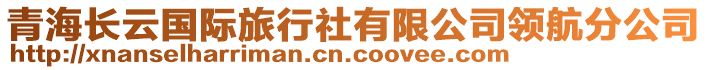 青海長(zhǎng)云國(guó)際旅行社有限公司領(lǐng)航分公司