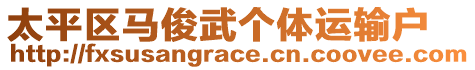 太平區(qū)馬俊武個(gè)體運(yùn)輸戶