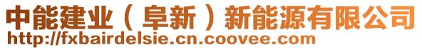 中能建業(yè)（阜新）新能源有限公司