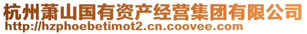 杭州蕭山國(guó)有資產(chǎn)經(jīng)營(yíng)集團(tuán)有限公司