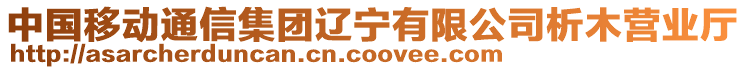 中國移動通信集團(tuán)遼寧有限公司析木營業(yè)廳
