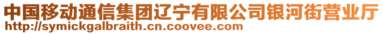 中國移動通信集團(tuán)遼寧有限公司銀河街營業(yè)廳