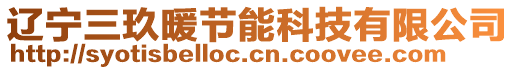 遼寧三玖暖節(jié)能科技有限公司