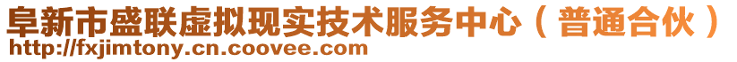 阜新市盛聯(lián)虛擬現(xiàn)實(shí)技術(shù)服務(wù)中心（普通合伙）