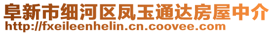 阜新市細(xì)河區(qū)鳳玉通達(dá)房屋中介