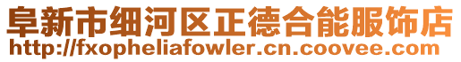 阜新市細河區(qū)正德合能服飾店
