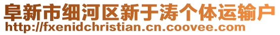 阜新市細河區新于濤個體運輸戶