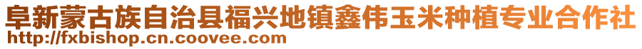 阜新蒙古族自治縣福興地鎮(zhèn)鑫偉玉米種植專業(yè)合作社