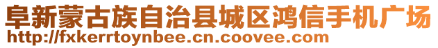 阜新蒙古族自治縣城區(qū)鴻信手機廣場