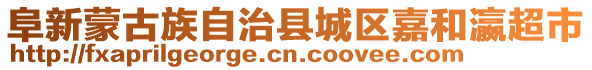 阜新蒙古族自治縣城區(qū)嘉和瀛超市