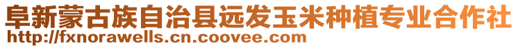 阜新蒙古族自治縣遠發玉米種植專業合作社