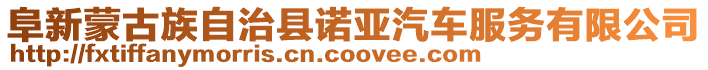 阜新蒙古族自治縣諾亞汽車服務有限公司