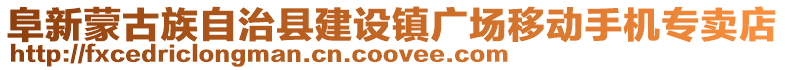 阜新蒙古族自治縣建設(shè)鎮(zhèn)廣場移動手機(jī)專賣店