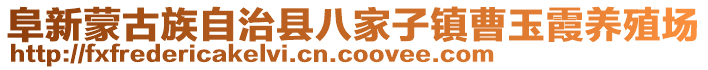 阜新蒙古族自治縣八家子鎮(zhèn)曹玉霞養(yǎng)殖場