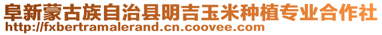 阜新蒙古族自治縣明吉玉米種植專業合作社