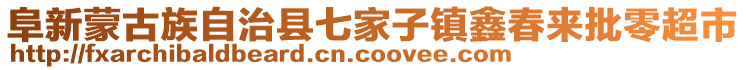 阜新蒙古族自治縣七家子鎮(zhèn)鑫春來批零超市