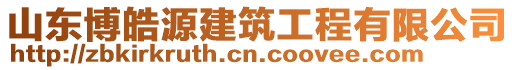 山東博皓源建筑工程有限公司