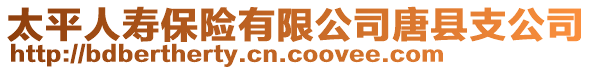 太平人壽保險(xiǎn)有限公司唐縣支公司