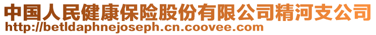 中國人民健康保險(xiǎn)股份有限公司精河支公司