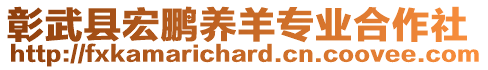 彰武縣宏鵬養(yǎng)羊?qū)I(yè)合作社