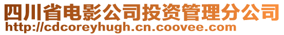 四川省電影公司投資管理分公司