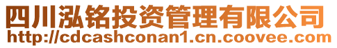 四川泓銘投資管理有限公司