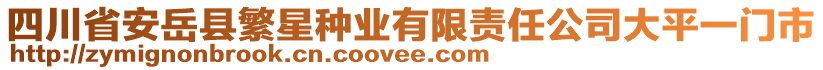 四川省安岳縣繁星種業(yè)有限責任公司大平一門市