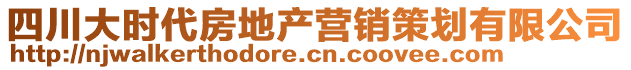 四川大時(shí)代房地產(chǎn)營銷策劃有限公司