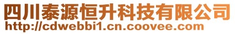 四川泰源恒升科技有限公司