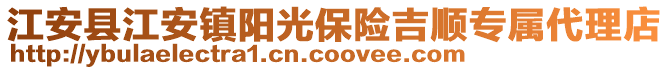 江安县江安镇阳光保险吉顺专属代理店