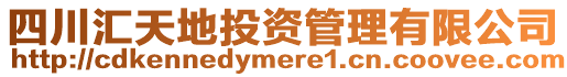 四川匯天地投資管理有限公司