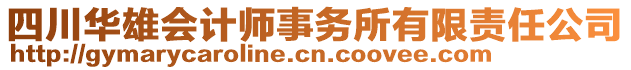 四川華雄會計師事務所有限責任公司