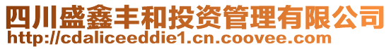 四川盛鑫豐和投資管理有限公司