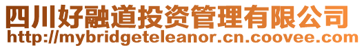 四川好融道投資管理有限公司