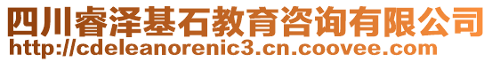 四川睿澤基石教育咨詢有限公司