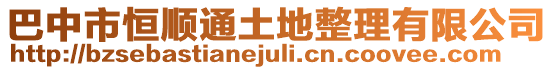 巴中市恒順通土地整理有限公司