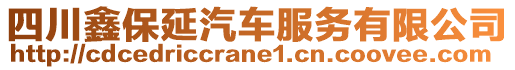 四川鑫保延汽車服務有限公司