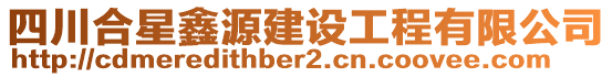 四川合星鑫源建設(shè)工程有限公司