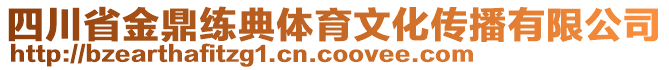 四川省金鼎練典體育文化傳播有限公司