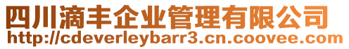 四川滴豐企業(yè)管理有限公司