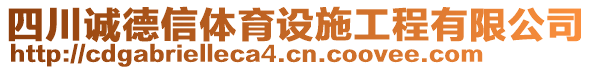 四川誠德信體育設(shè)施工程有限公司